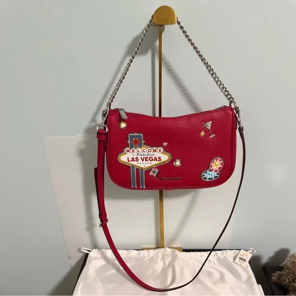 Michael Kors Novelty “Las Vegas” limited Edition Bag Full Inclusion NWT! - Picture 6 of 9